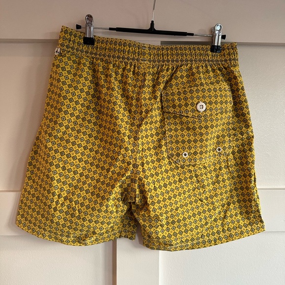 J. Crew Yellow Swim Trunks 6” - Picture 2 of 6